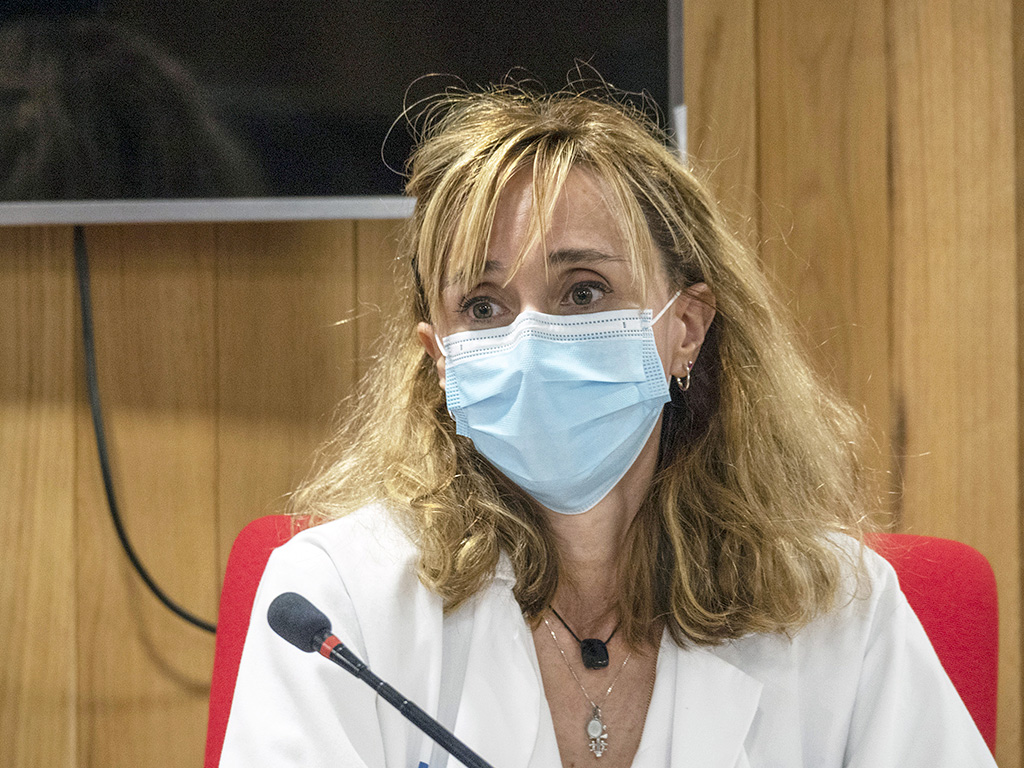 María José Uñón, presidenta del Colegio de Enfermería. / KAMARERO