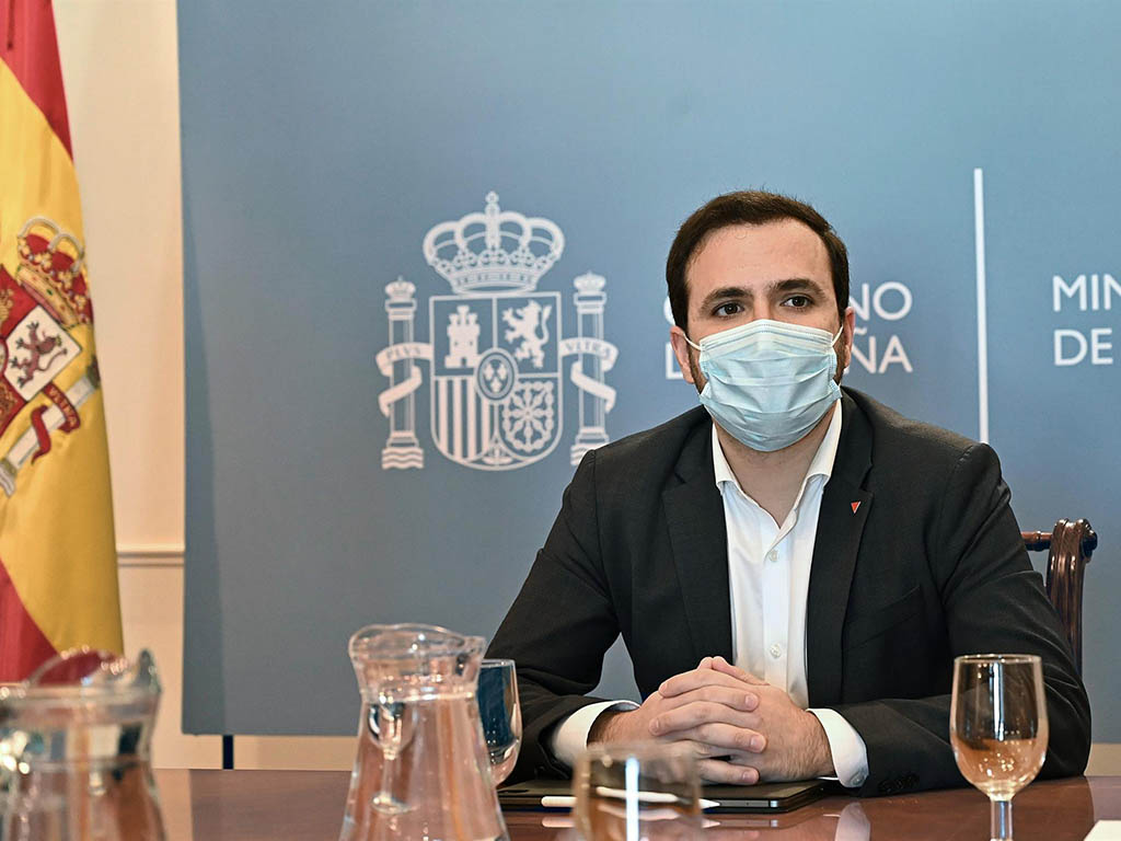 El ministro de Consumo, Alberto Garzón. / EFE - FERNANDO VILLAR