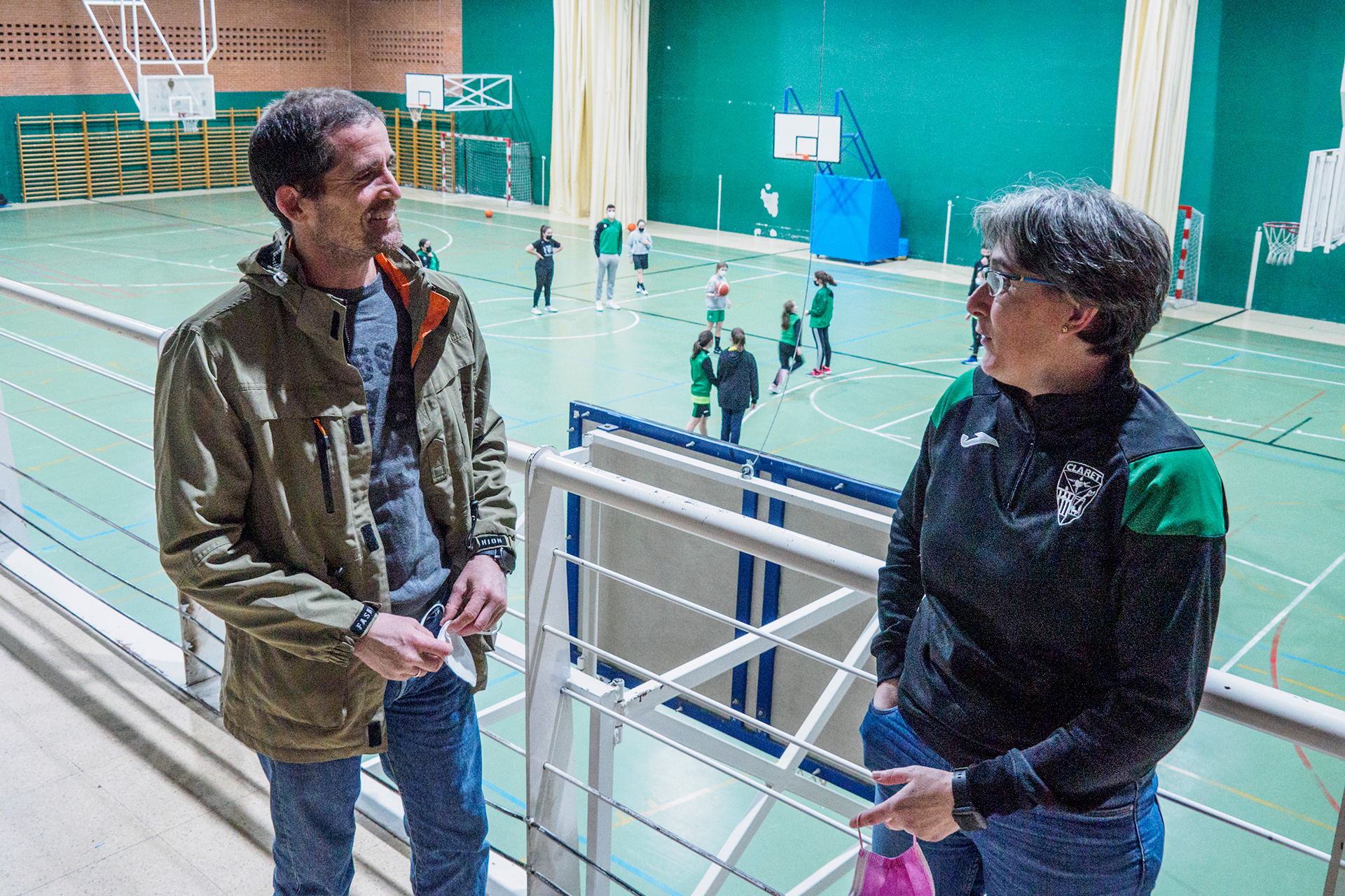 Baloncesto Claret Nuevo Entrenador Moises Martinez KAM6126