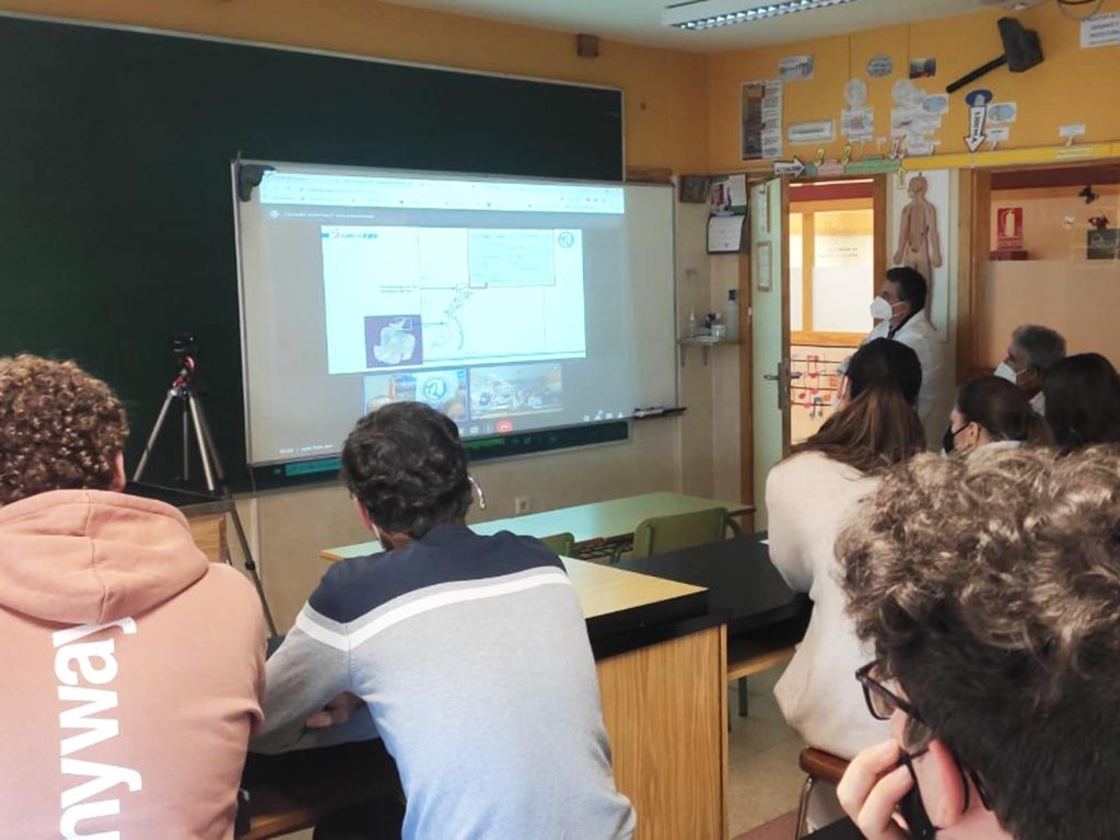 Claret videoconferencia antartida