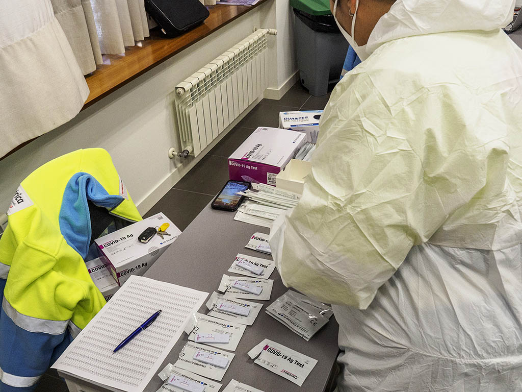 Convocatoria de la unidad móvil de testeo. / KAMARERO