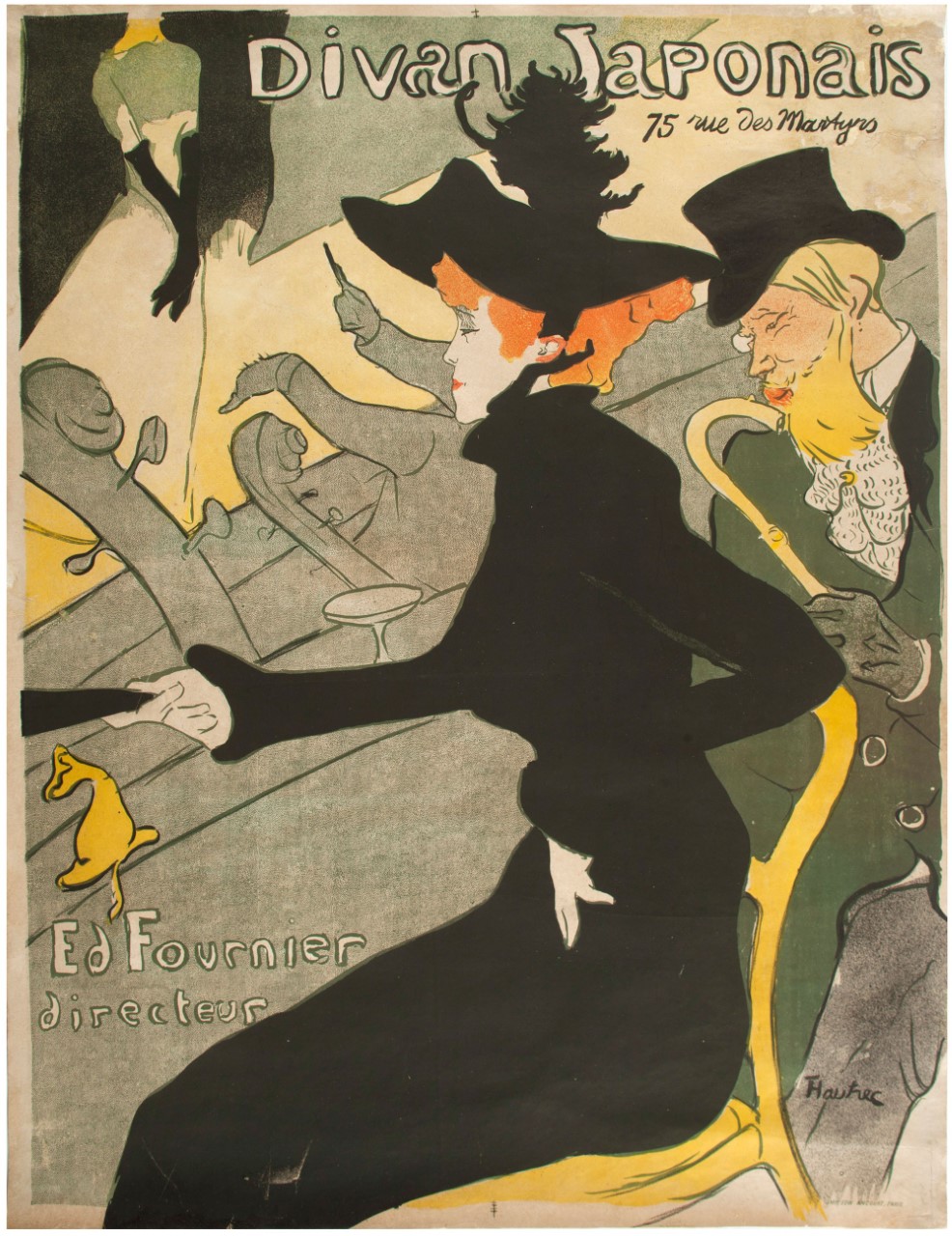 'El Divan Japonais' (1893), de Toulouse-Lautrec.
