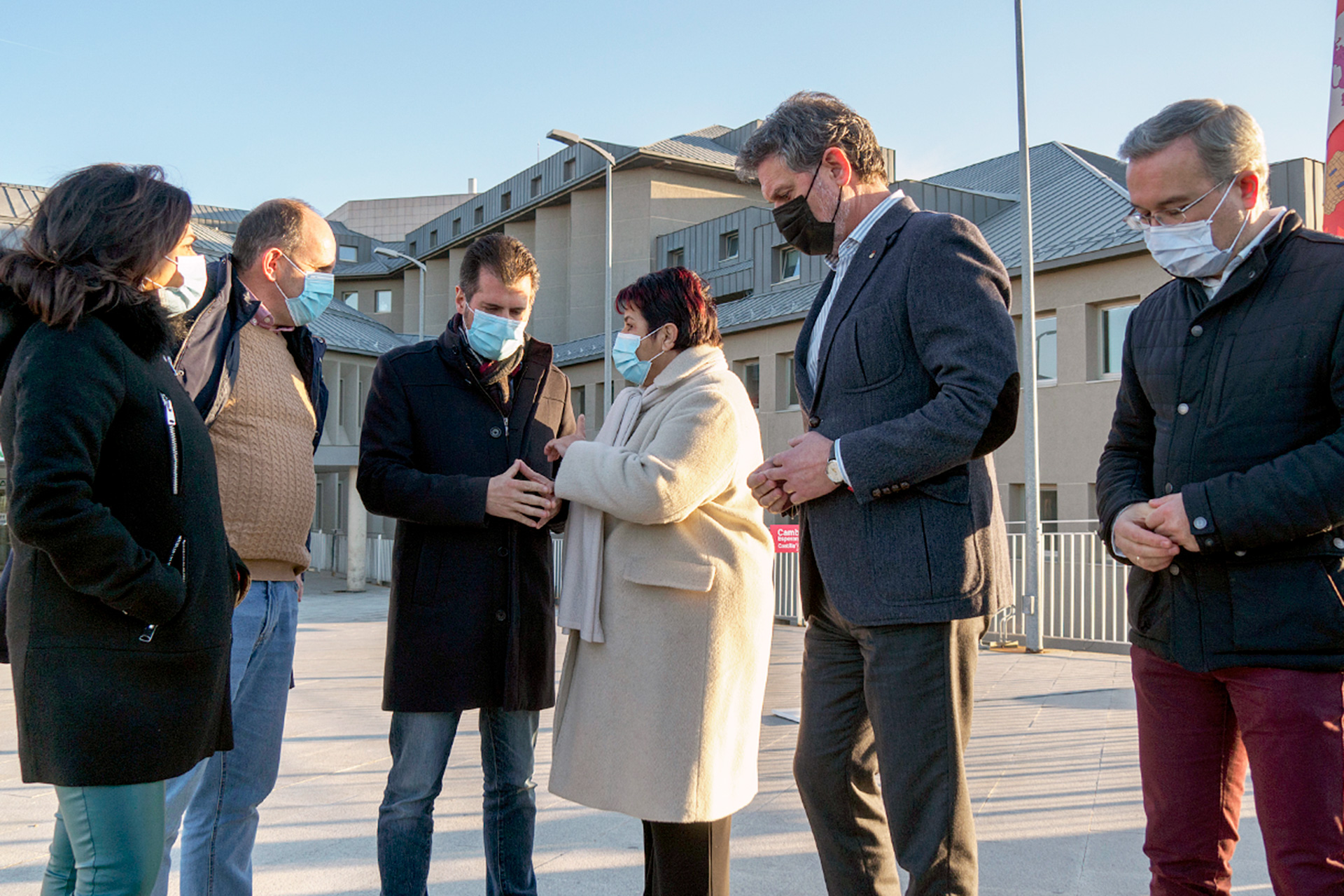 Tudanca acusa al PP de “normalizar” la entrada de Vox en las instituciones 1 Elecciones Regionales PSOE Luis Tudanca Hospital General