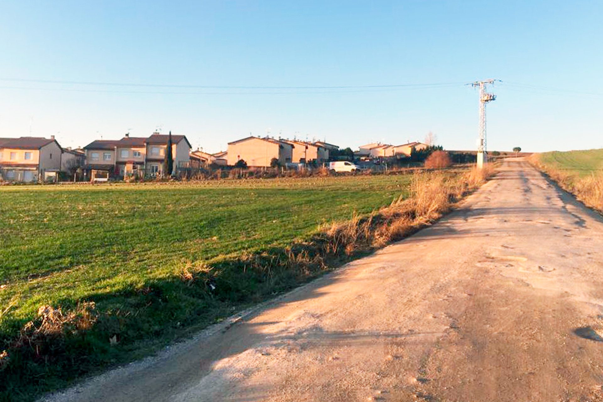 Hontanares camino de Valseca a urbanizacion