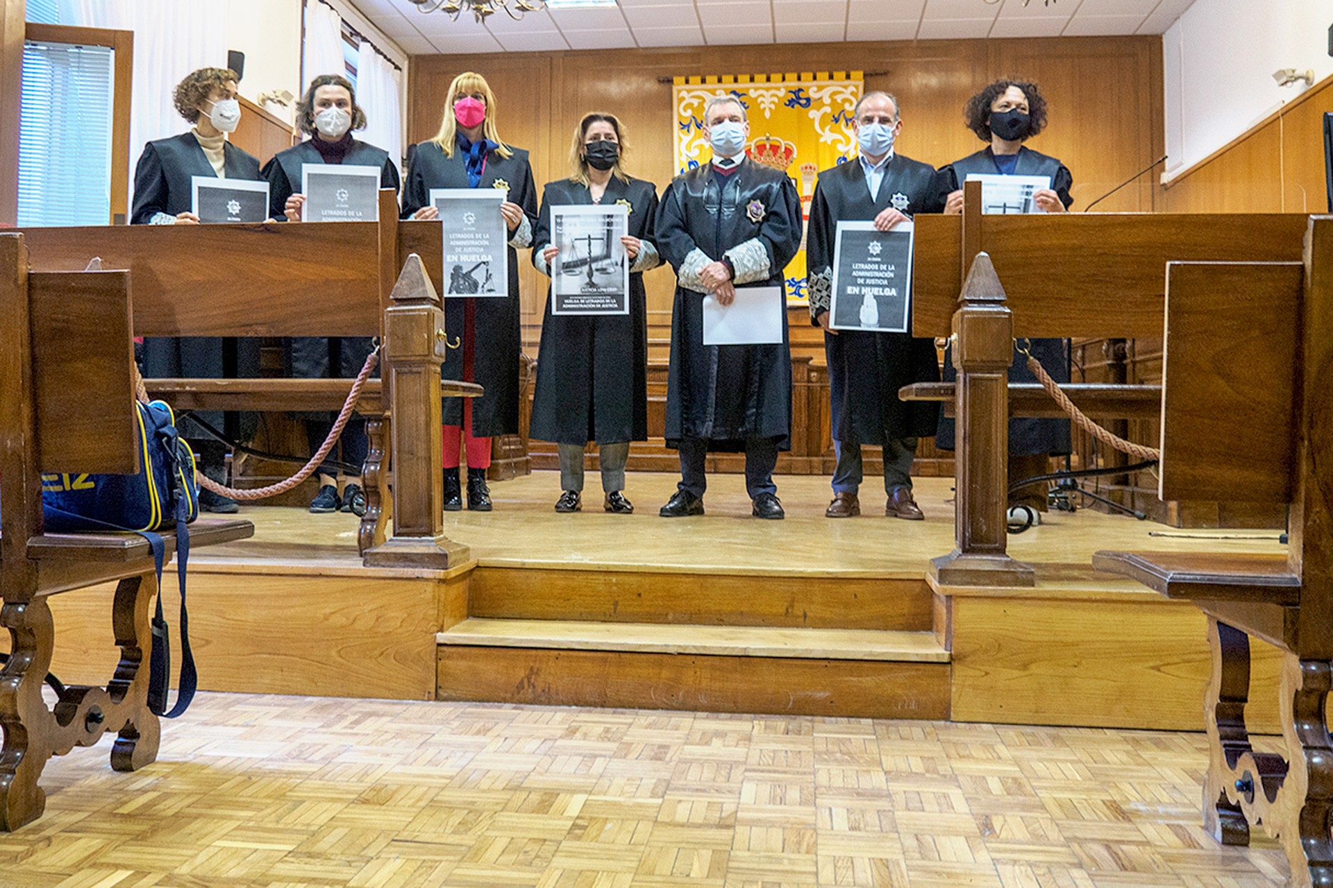 Huelga Letrados Audiencia Provincial KAM8070