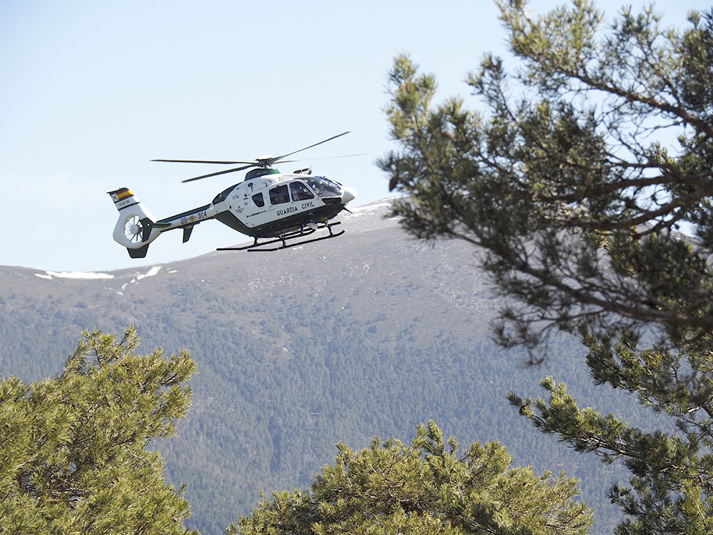Imagen de un rescate en las montanas
