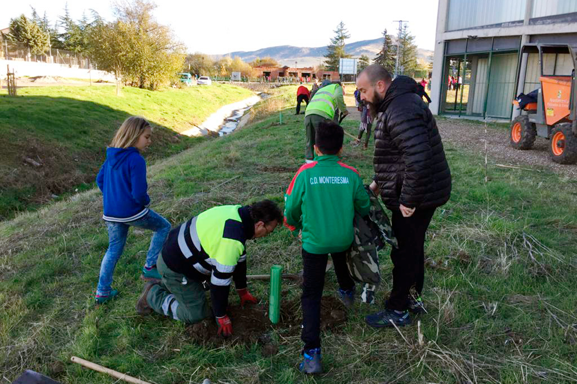 Palazuelos plantacion arboles GreenFriends 2018