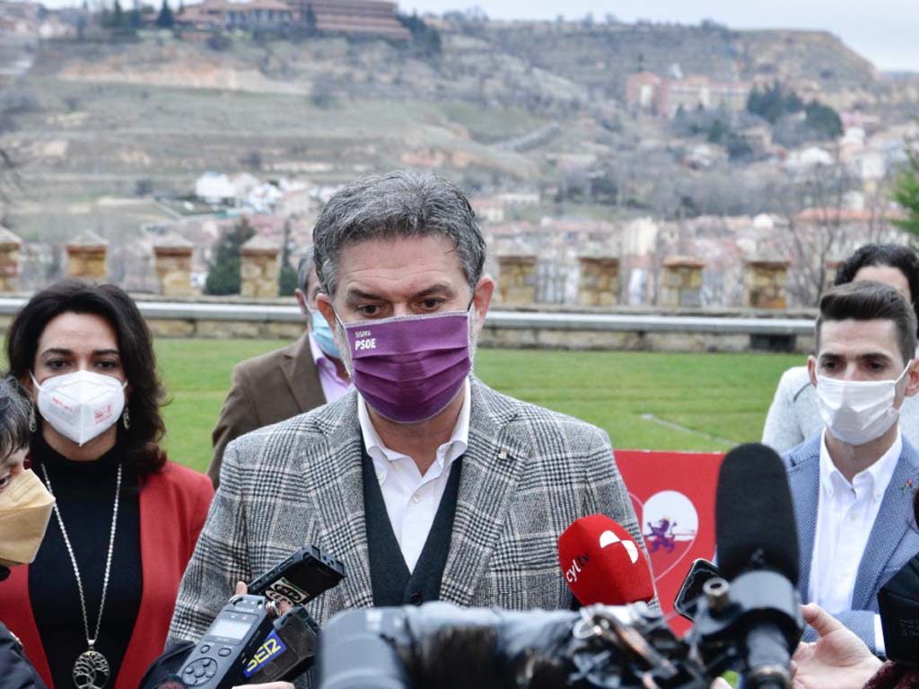Presentacion candidatura PSOE Jose Luis Vazquez Sergio Iglesias