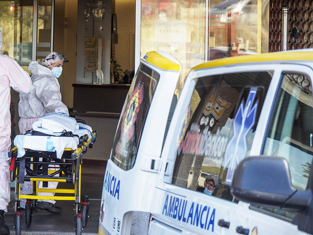 Residencia Asistida Ambulancia EPI Coronavirus Fallecido