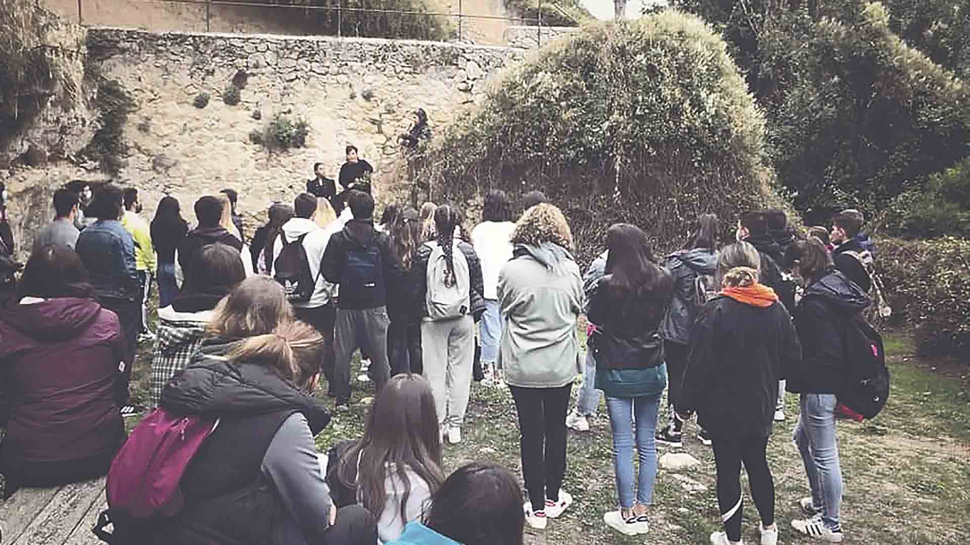 Ruta teatralizada Sinfonía verde cordial. / UVa
