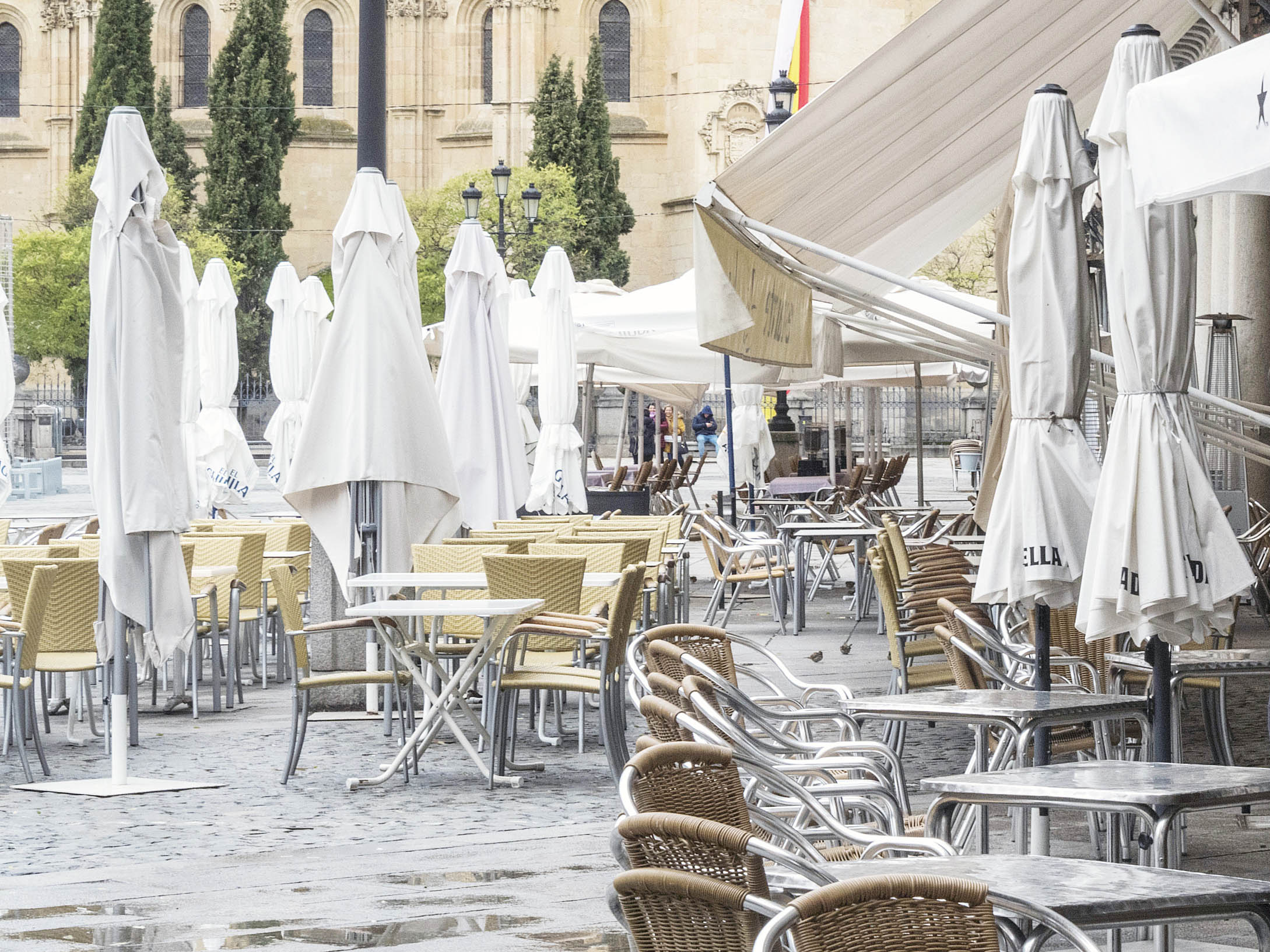 Terraza de un establecimiento hostelero. / KAMARERO