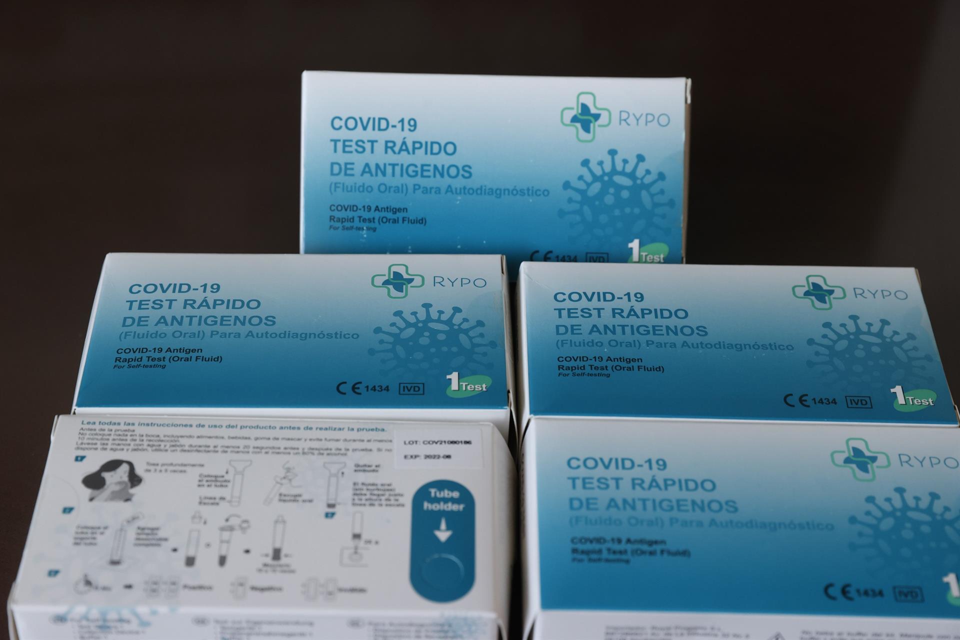 Test de antigenos EFE Luis Tejido