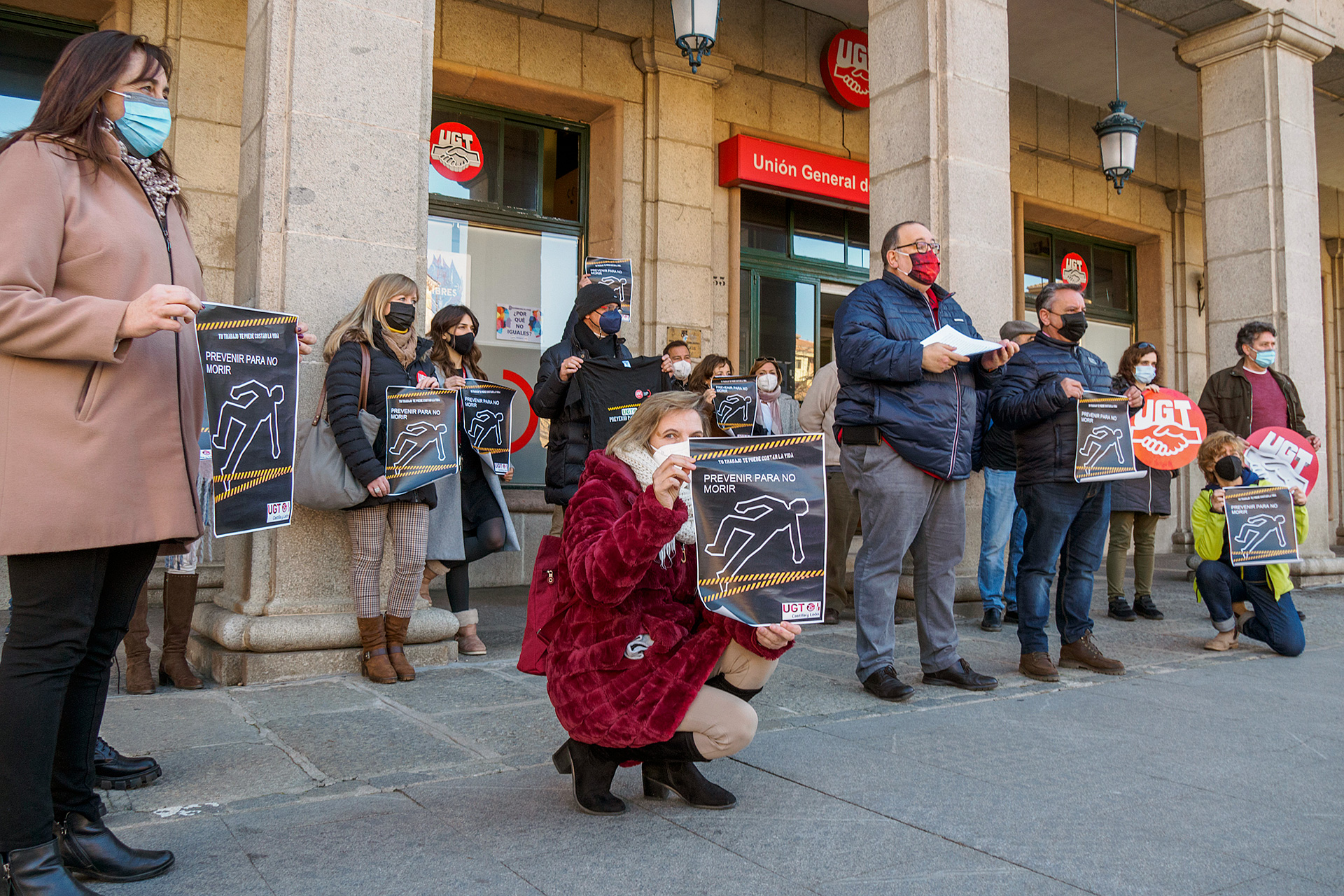 UGT Concentracion Accidentes Laborales KAM8390