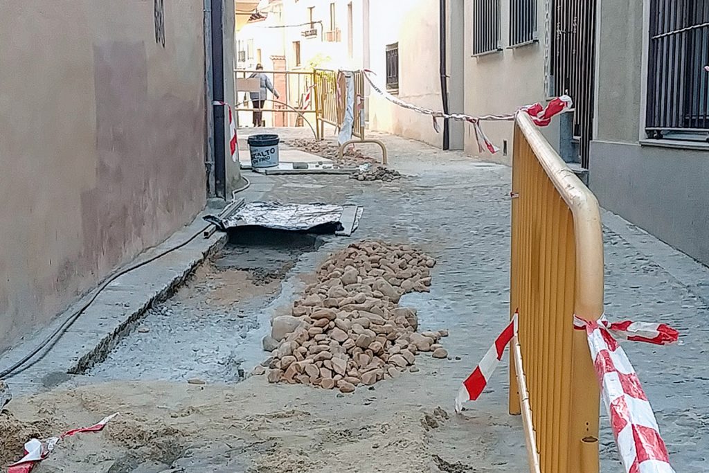 calle alfareros obras 124403