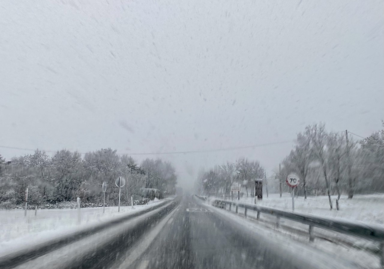 carretera n 110 nieve