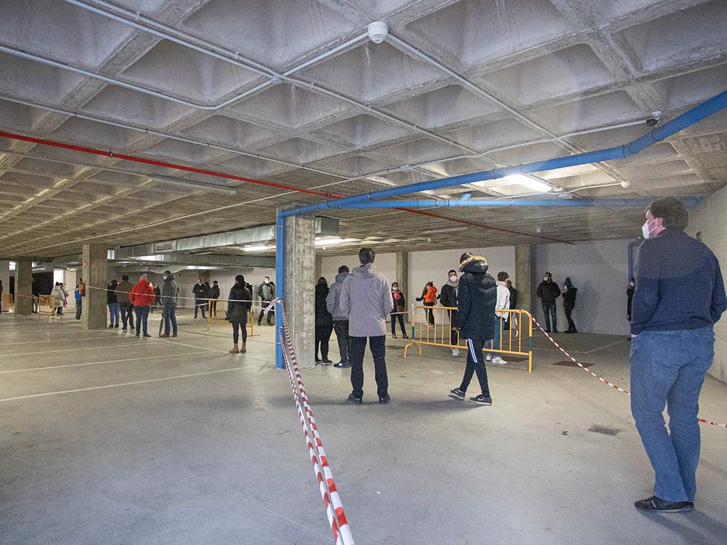 coronavirus biblioteca publica test cribado