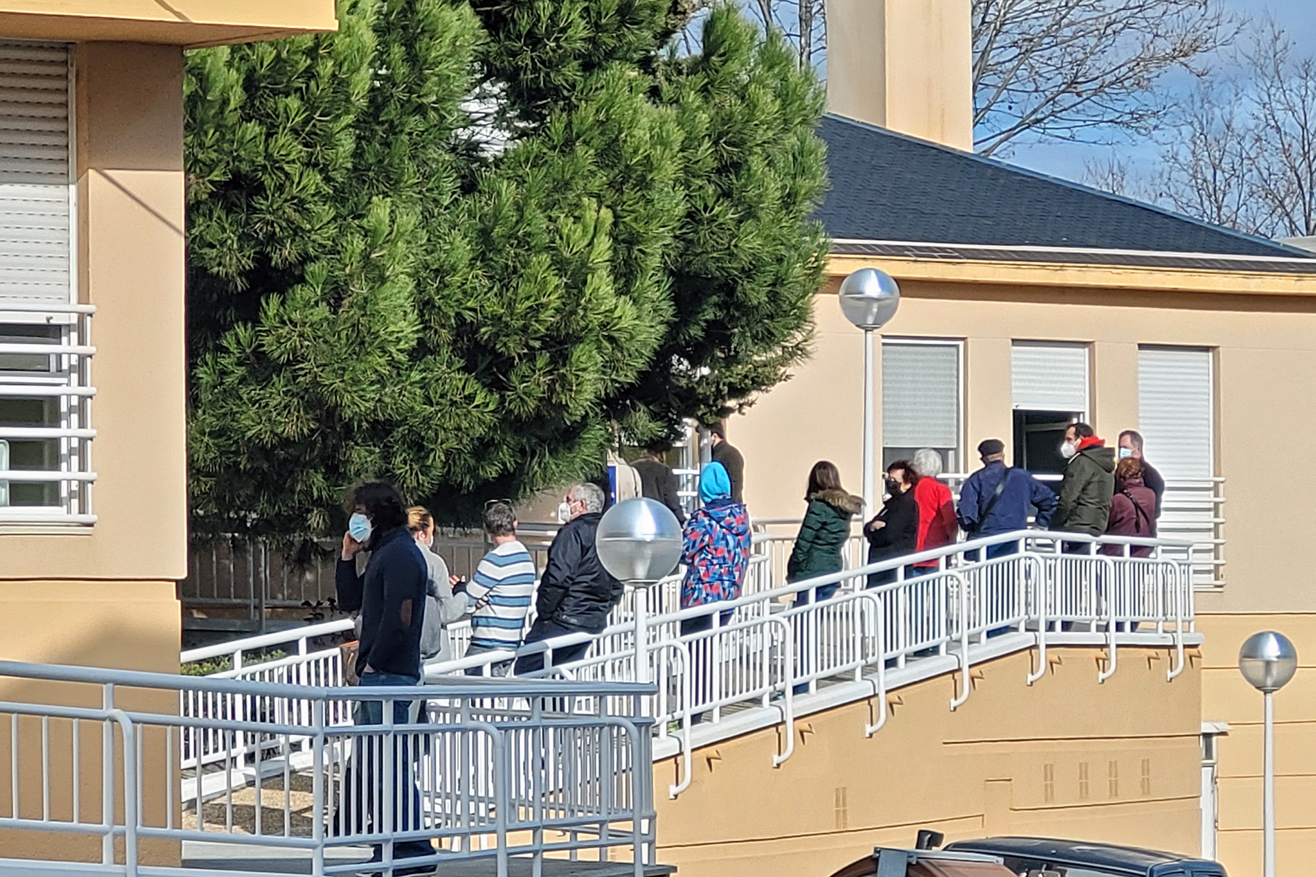 el espinar centro salud consultorio colas