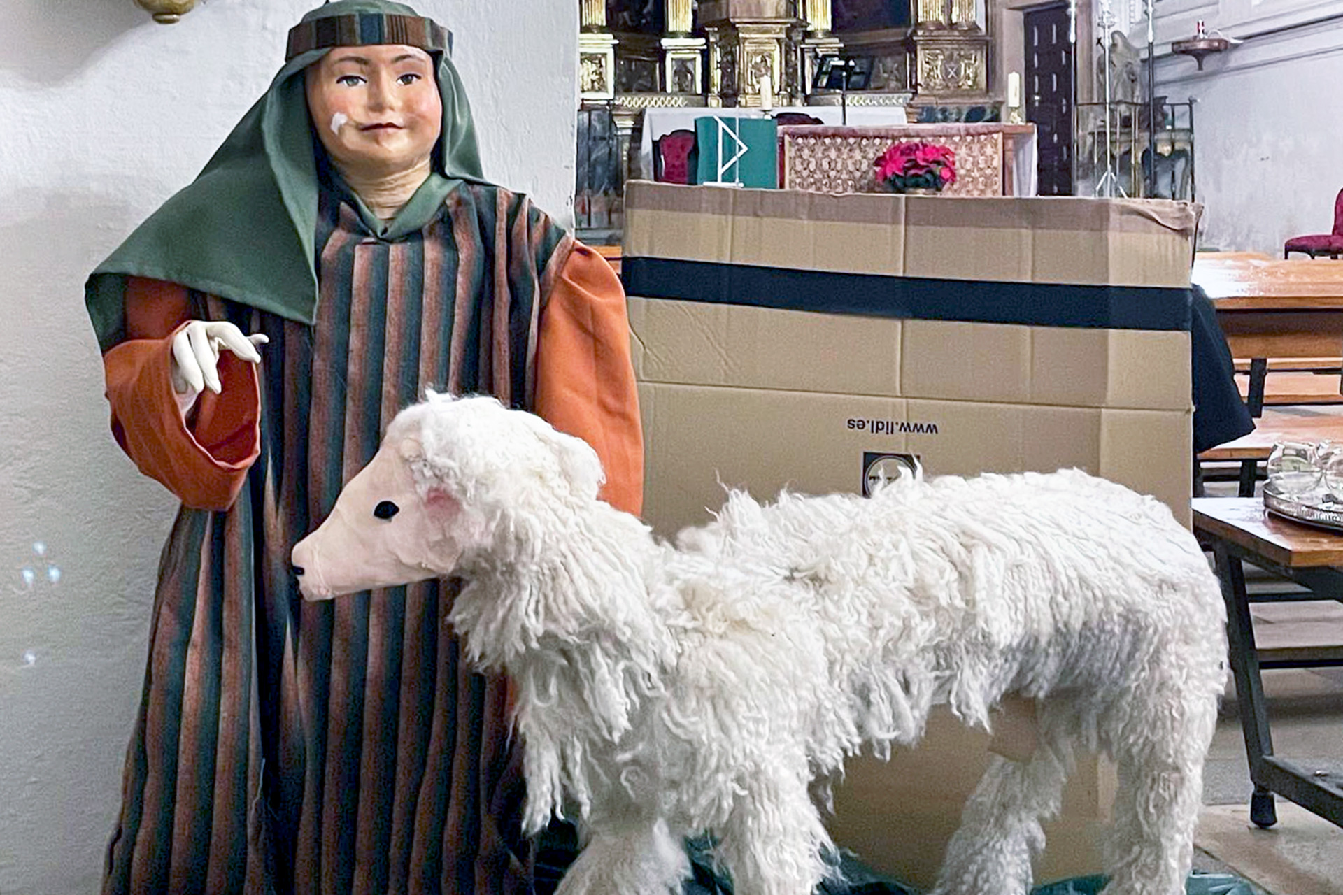 El Belén de San Andrés recupera las dos figuras que robaron el sábado 1 imagenes belen san andres