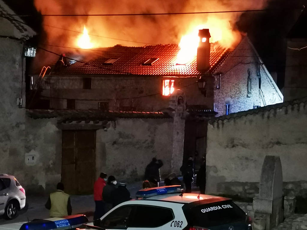 incendio fuego casa casla