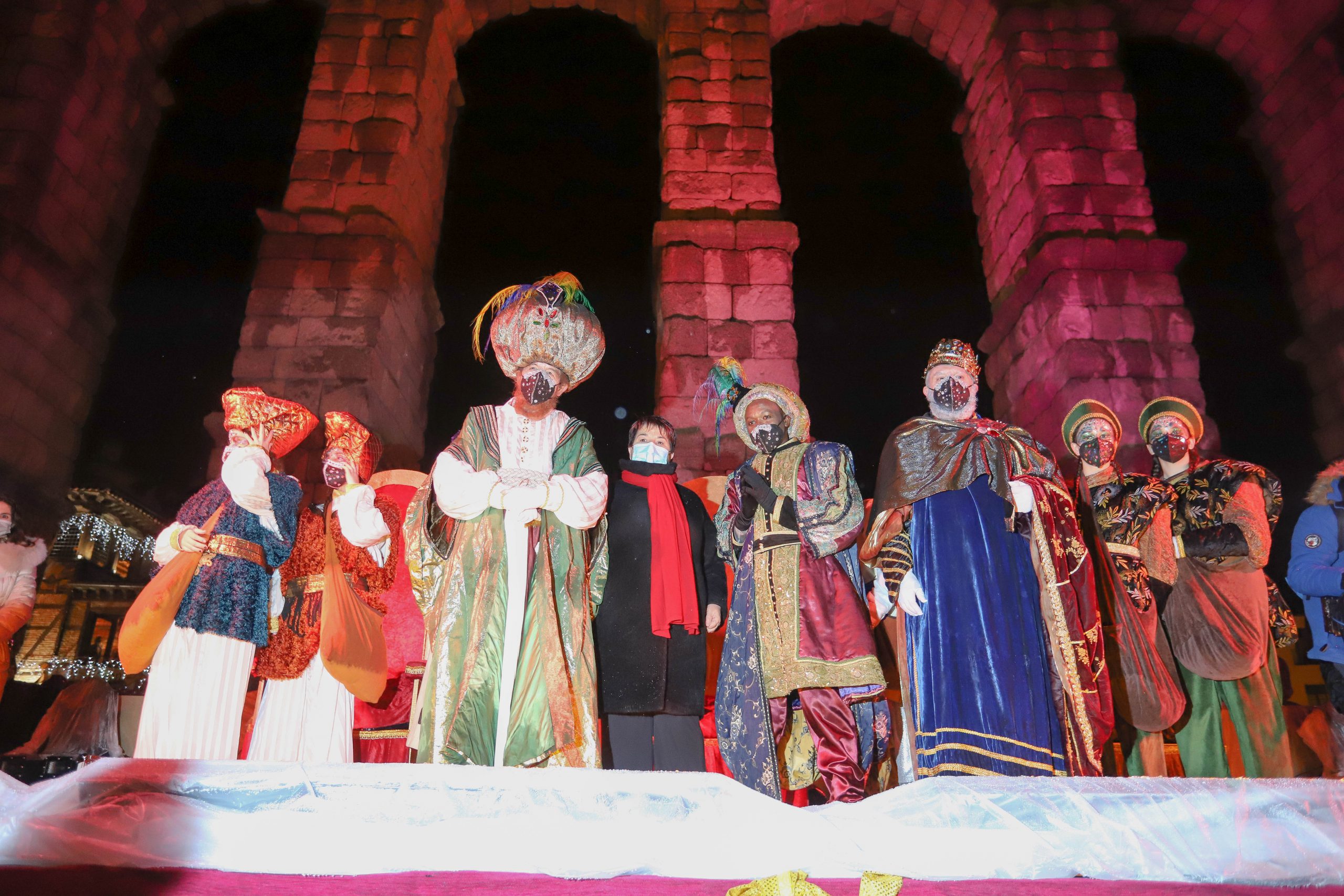 Cabalgata de los Reyes Magos, en Segovia. / ROCÍO PARDOS