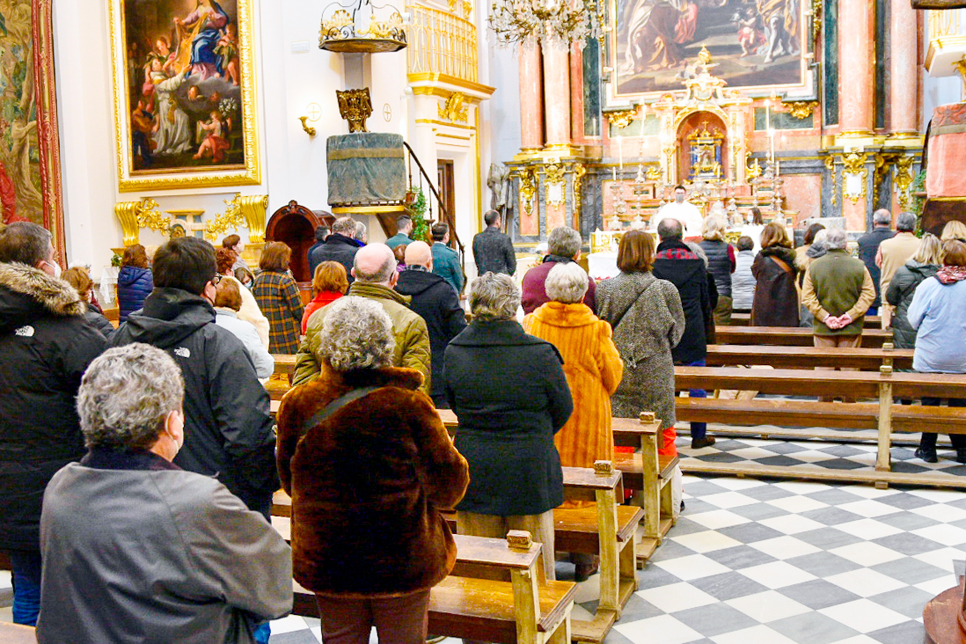 san ildefonso fiesta San Ildefonso misa DSC6336