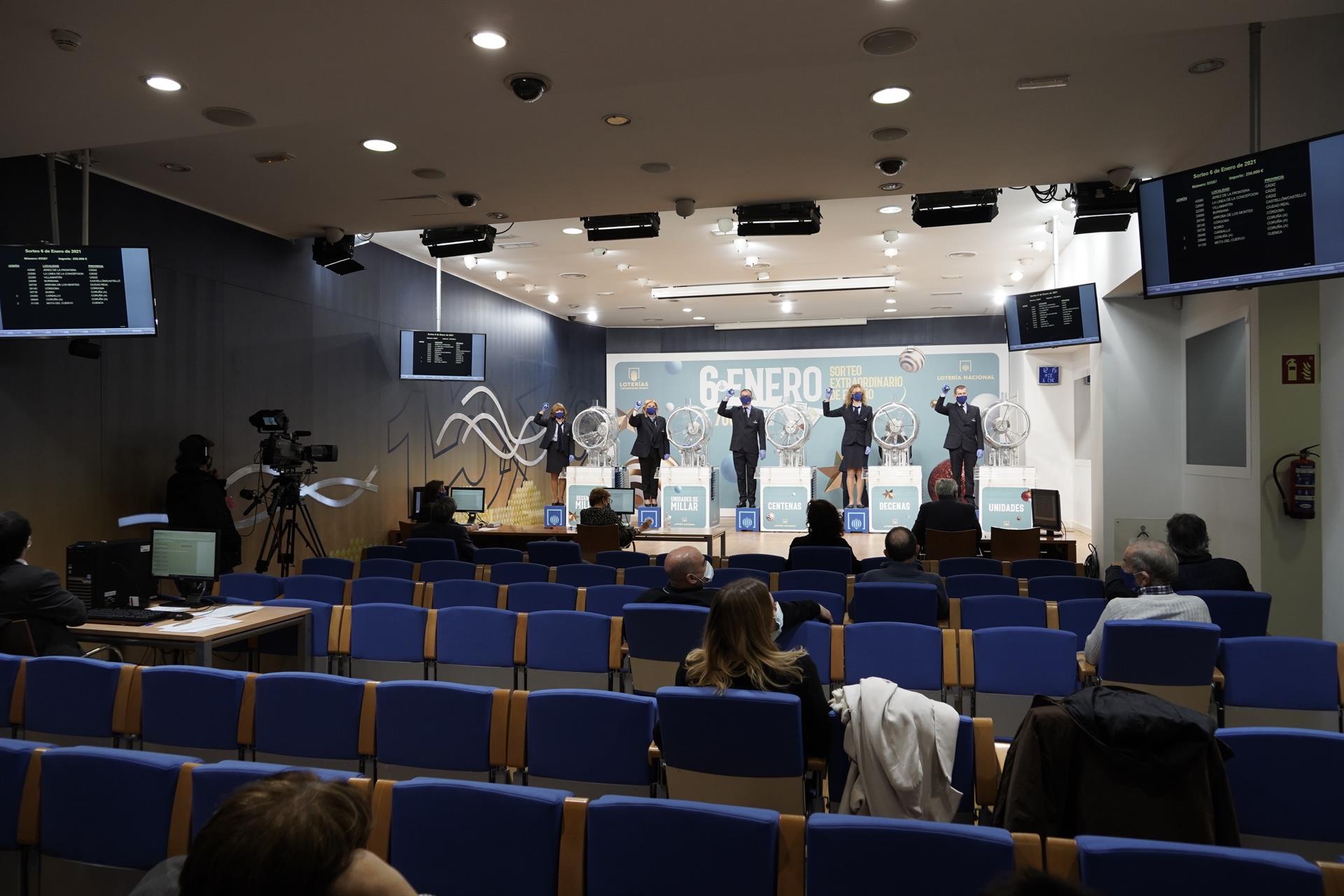 El primer premio de 'El Niño', 41.665, vendido íntegramente en Logroño 1 sorteo el nino