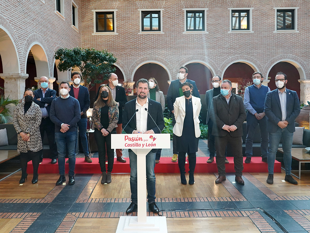 Tudanca promete estabilidad frente a la “guerra interna” del PP 1 tudanca psoe