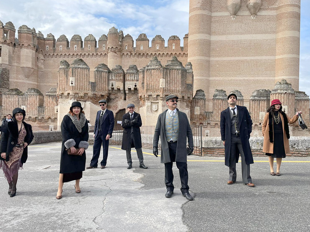 Los Peaky Blinders ‘atemorizaron’ a los caucenses. / E.A.