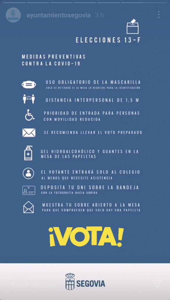 Captura de la publicación errónea en perfil de Instagram del Ayuntamiento. / E. A.