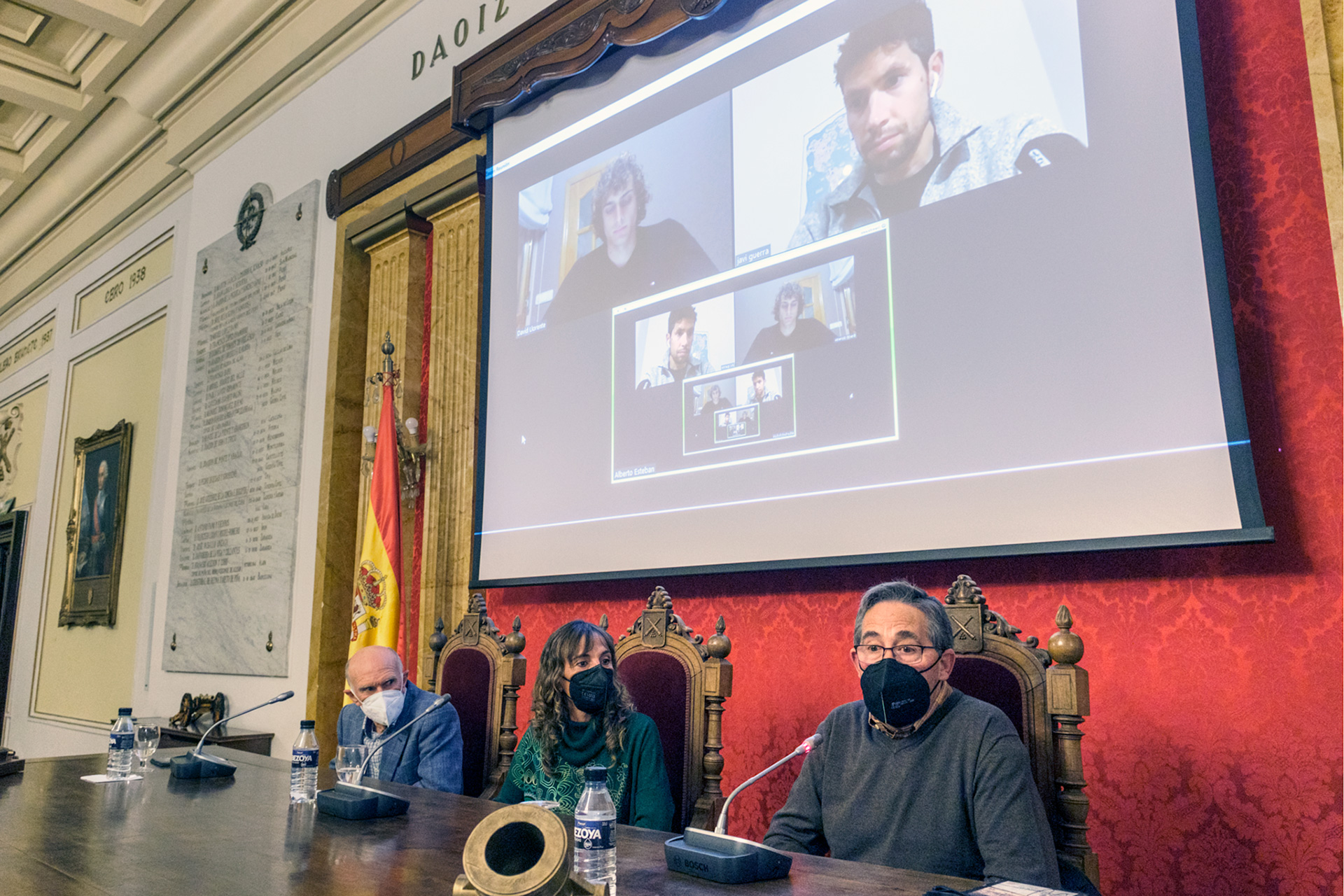 ASPD Homenaje Olimpicos Academia Artilleria KAM2823