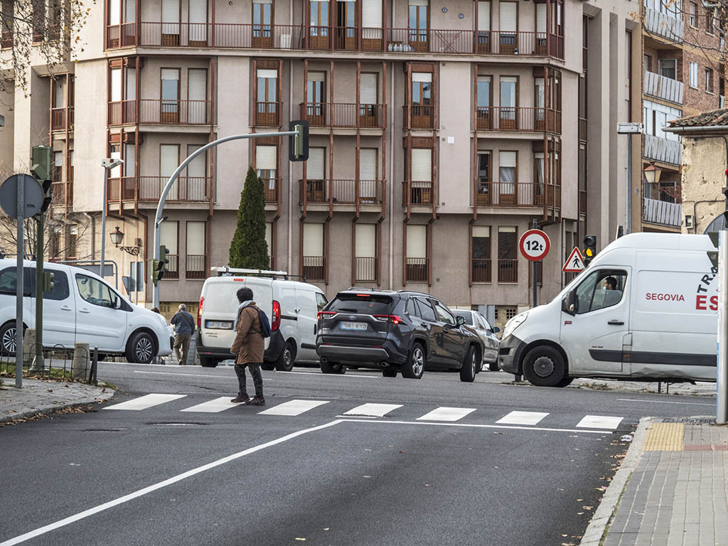 Calle Coronel Rexach, de Segovia. / KAMARERO