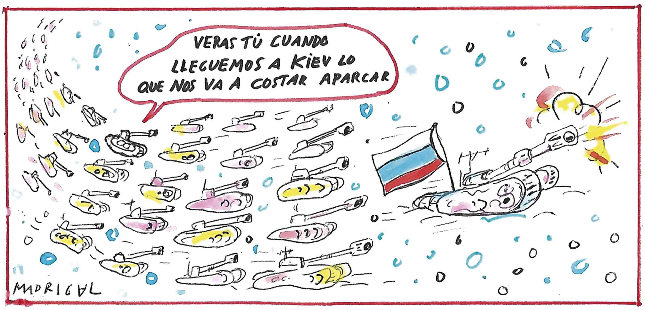 Madrigal Aparcando en Kiev