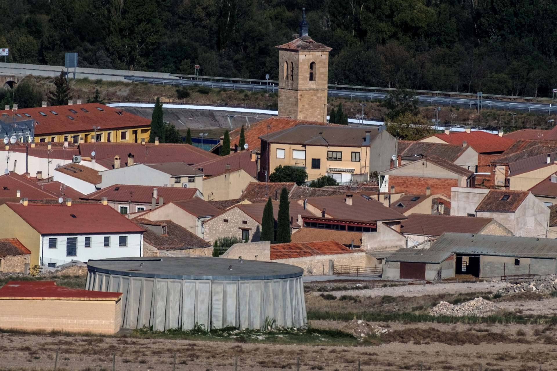 Vista general de Madrona, uno de los barrios incorporados al municipio. / Kamarero