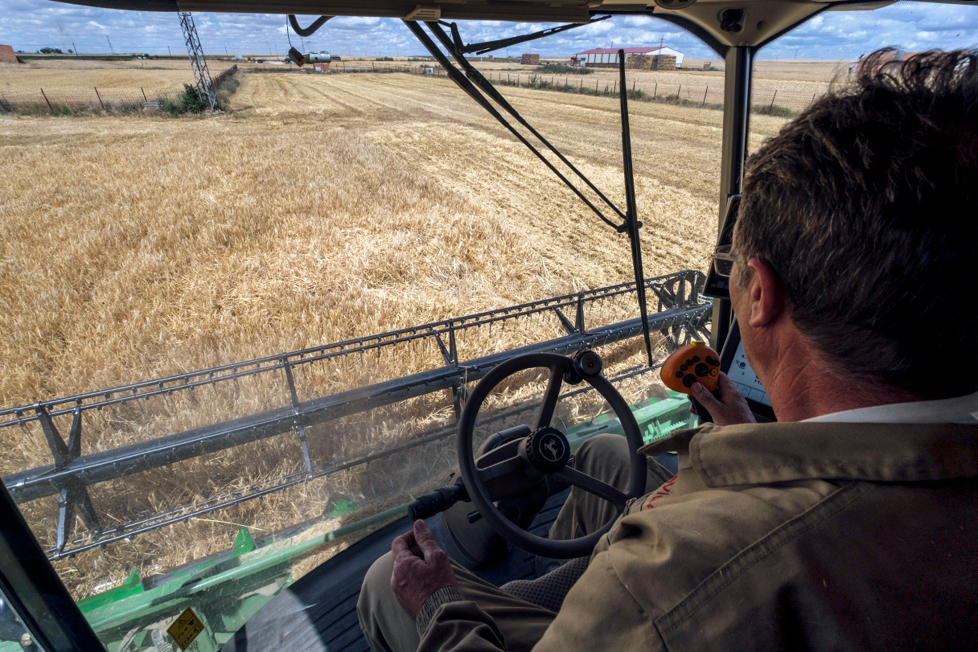 Valverde Agricultura Cosecha Cebada KAM5446