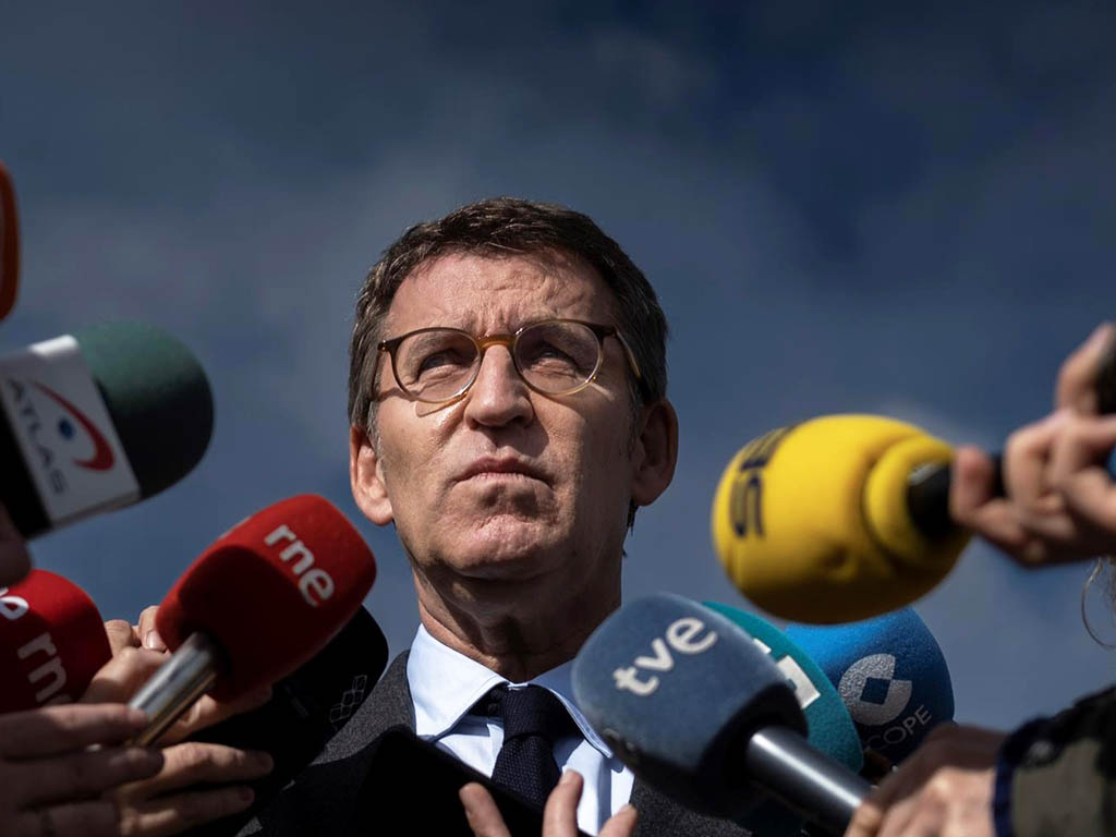 El presidente de la Xunta, Alberto Núñez Feijóo. / EFE - BRAIS LORENZO