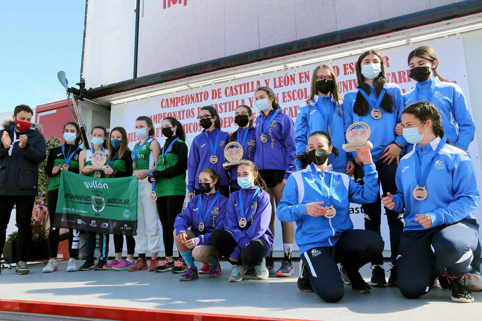 cadete juegos escolares equipos femenino
