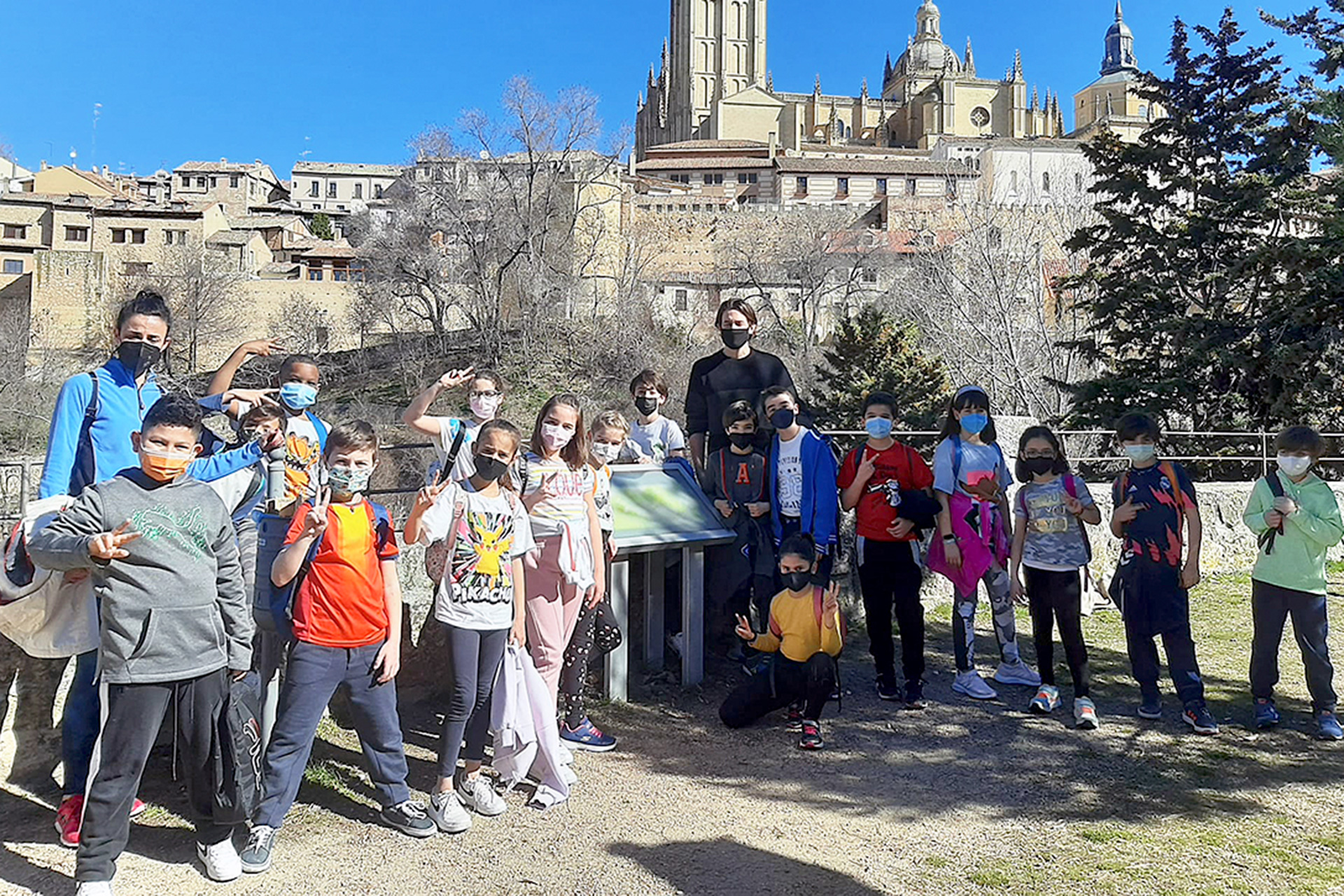 ceip Domingo Soto presentan ruta sotorunners 2