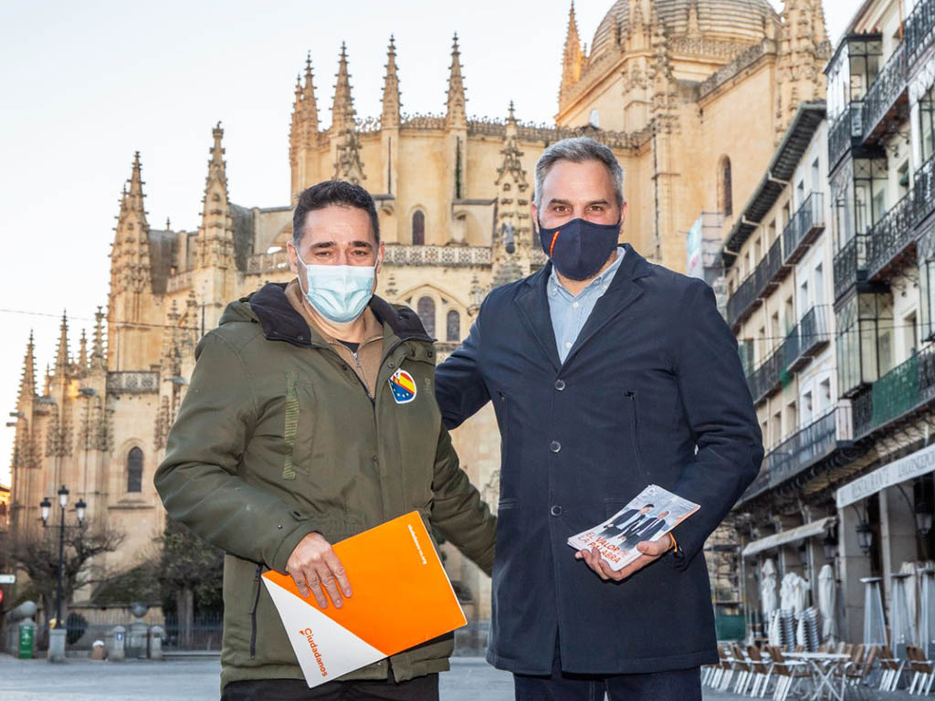 Afrodisio Martínez y Borja González, de Ciudadanos. / EL ADELANTADO