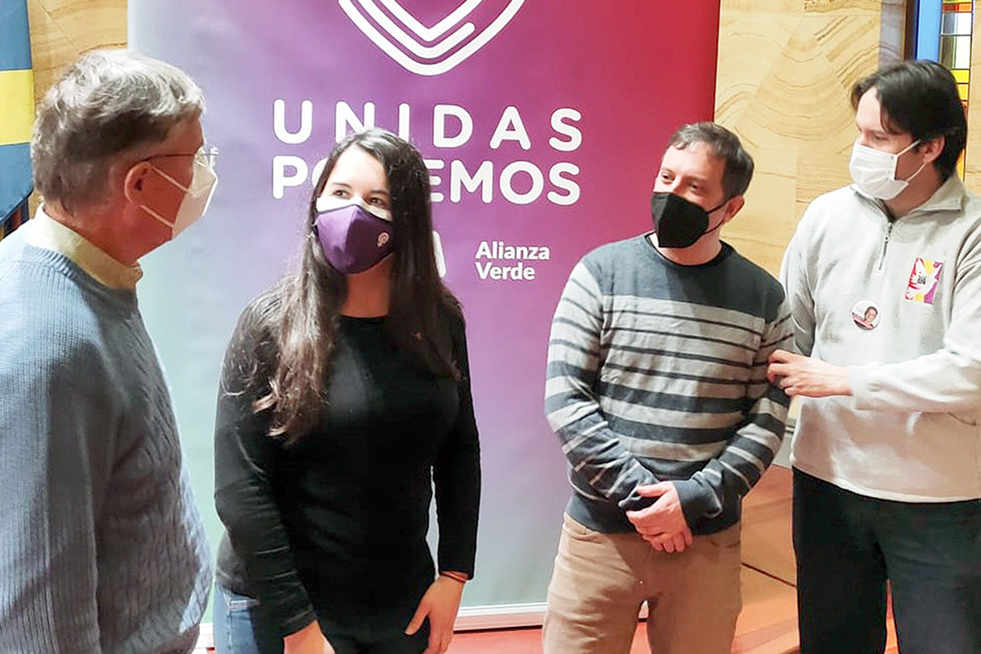 elecciones regionales unidas podemos visita san ildefonso 2