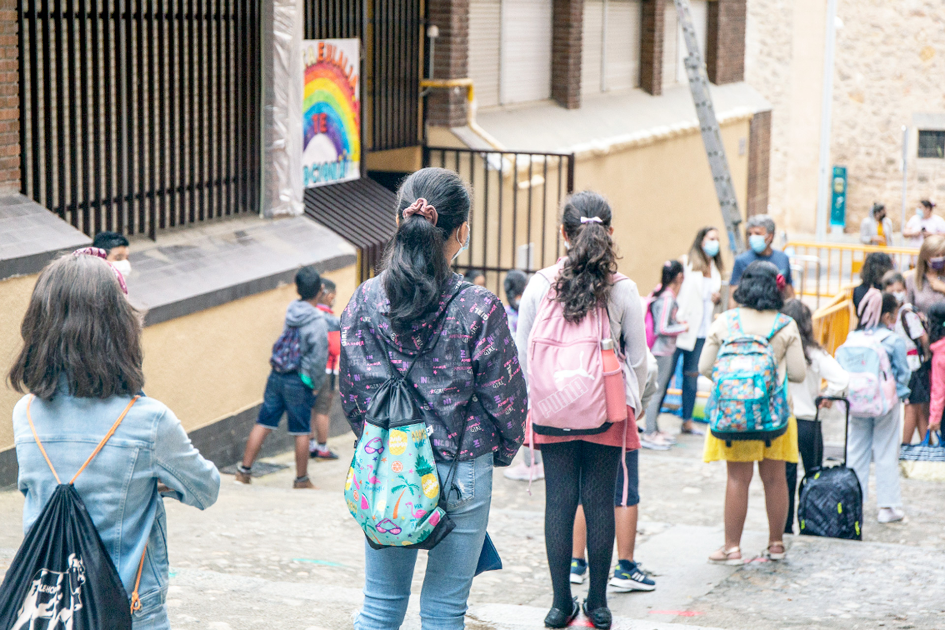 Segovia tiene todas sus clases libres de covid. / N. LL.