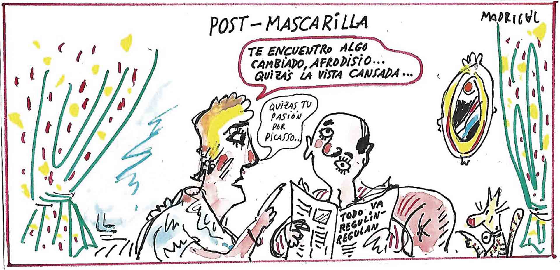 Cara post mascarilla