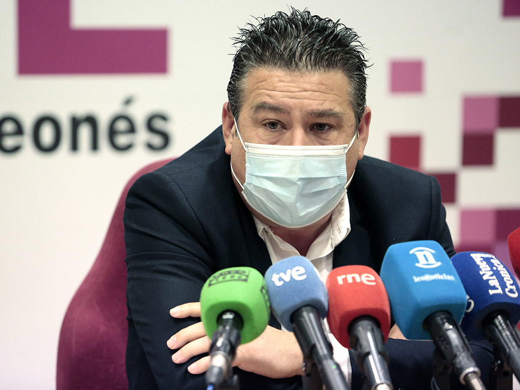 UPL y Soria Ya formarán un grupo parlamentario propio 1 El secretario general de la UPL, Luis Mariano Santos. / ICAL