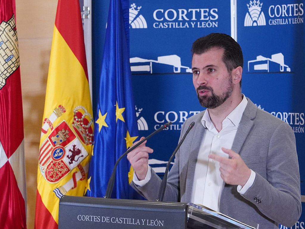 El PSOE registra una petición para debatir la fecha de investidura de Mañueco 1 El portavoz del Grupo Socialista en el Parlamento autonómico, Luis Tudanca. / ICAL