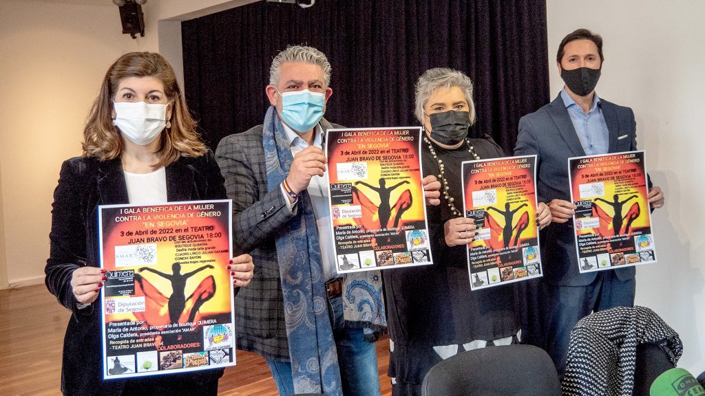 La presentación de la gala se realizó también en el Teatro Juan Bravo. /NEREA LLORENTE