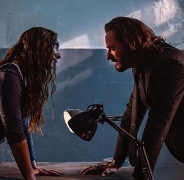 Mónica Naranjo y Asier Etxeandia, en La Cárcel 'Centro de Creación' de Segovia. / EL ADELANTADO