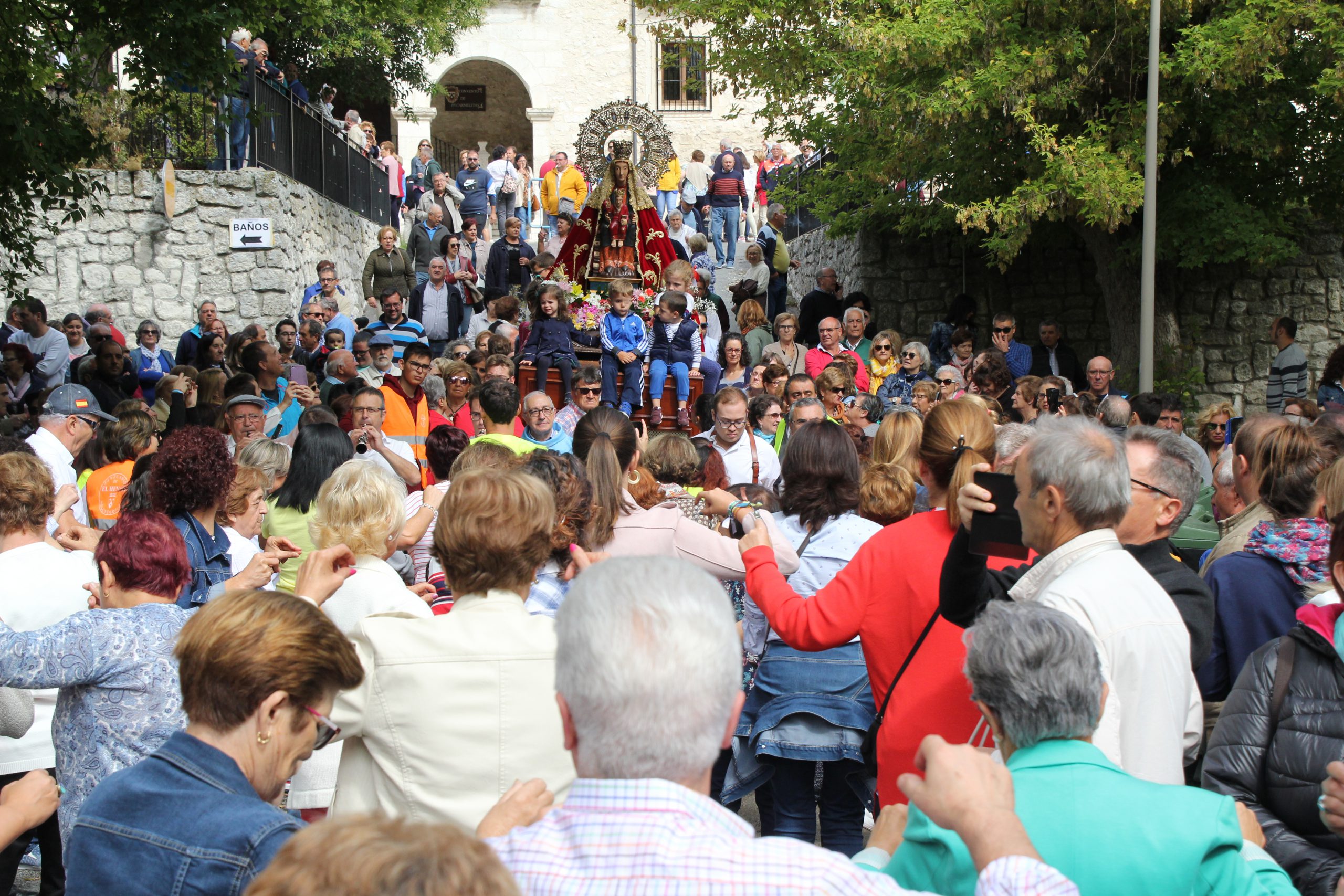Procesión de la Virgen del Henar. / C.N.