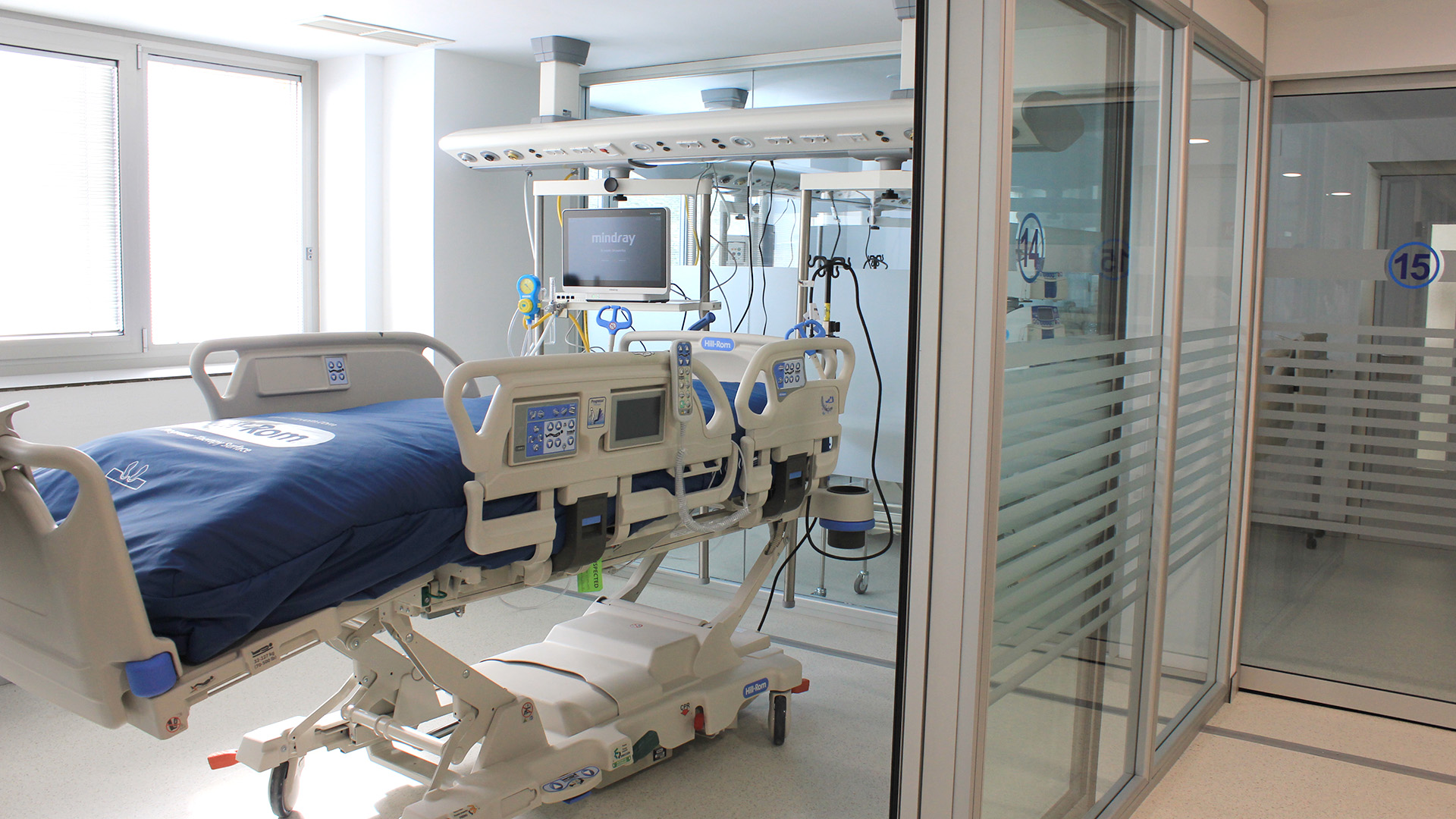 Una de las camas de cuidados intensivos del Hospital General. / EL ADELANTADO