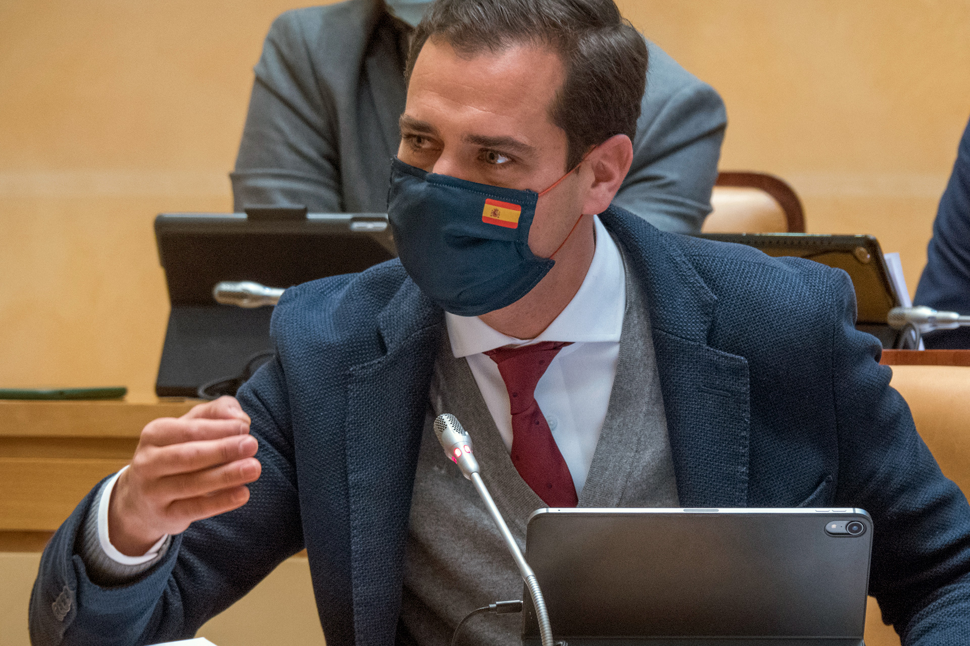 El portavoz popular, Pablo Pérez. / KAMARERO