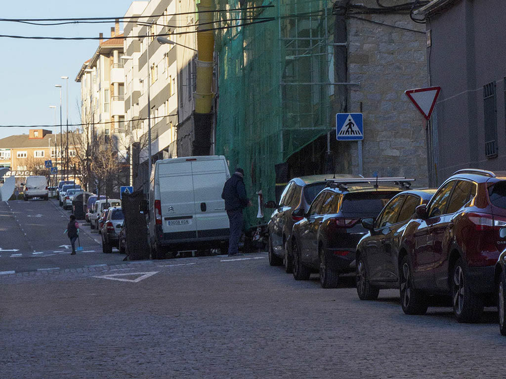 Calle Giner de los Ríos, en Segovia. / KAMARERO