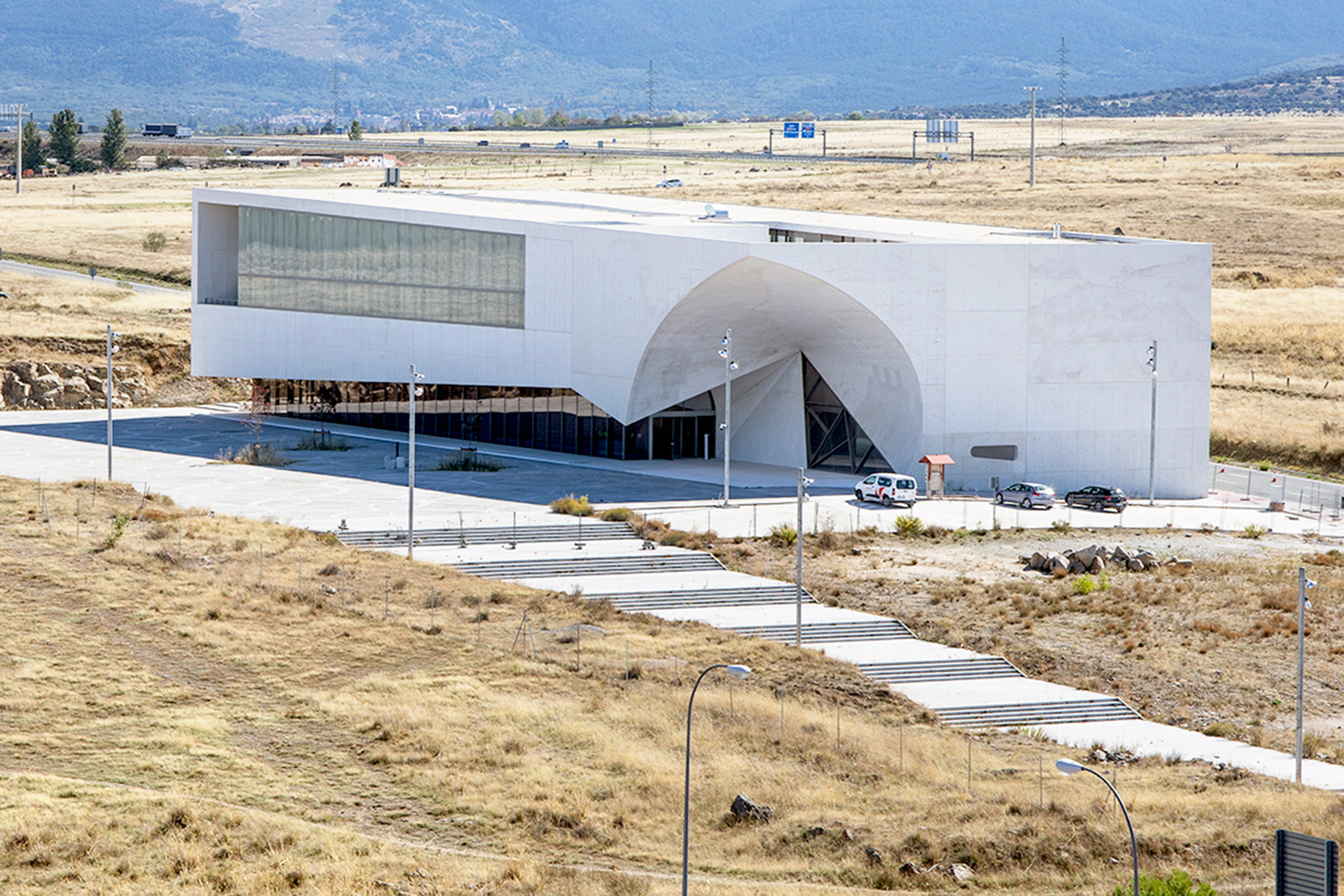 Edificio CIDE, diseñado desde 2008, aunque con varias modificaciones, por Sancho-Madridejos. / Nerea Llorente